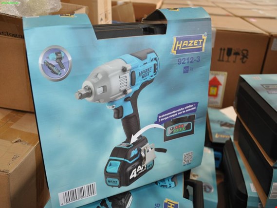 Used Hazet 9212-3 6 x cordless impact wrench for Sale (Auction Premium) | NetBid Industrial Auctions